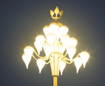 Led中華燈安裝凸顯富麗堂皇、高大上的景觀效果